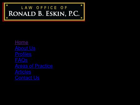 Law Office of Ronald B. Eskin, P.C.