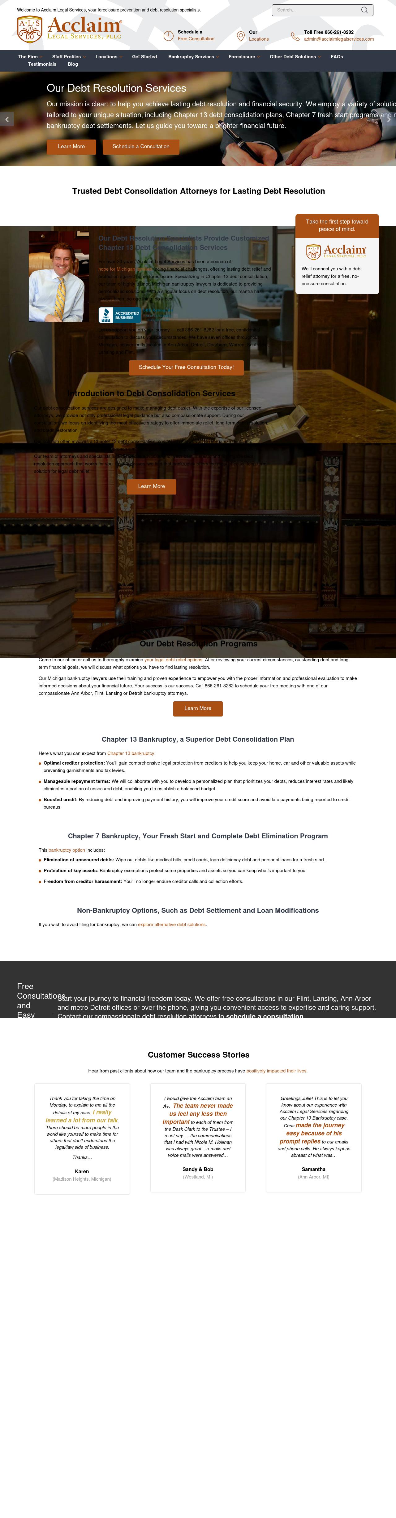 Acclaim Legal Services, PLLC - Southfield MI Lawyers