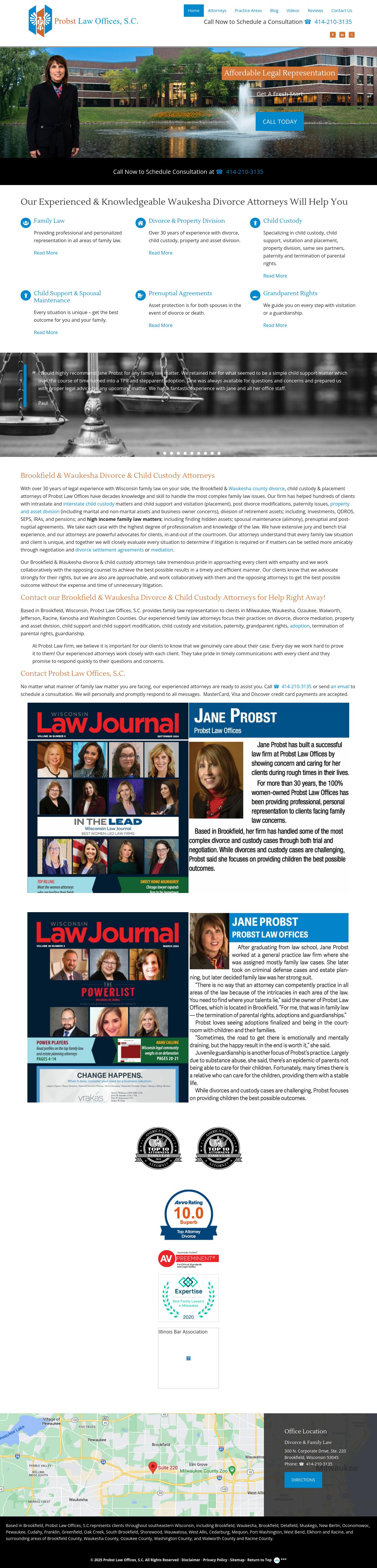 Attorney Jane E. Probst - Brookfield WI Lawyers