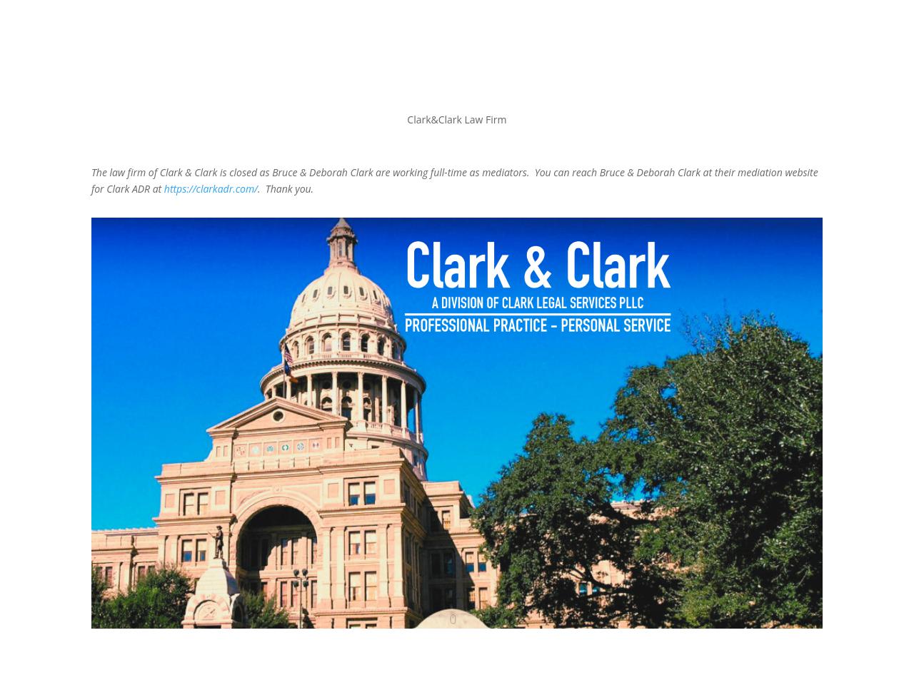 Clark and Clark - Austin TX Lawyers