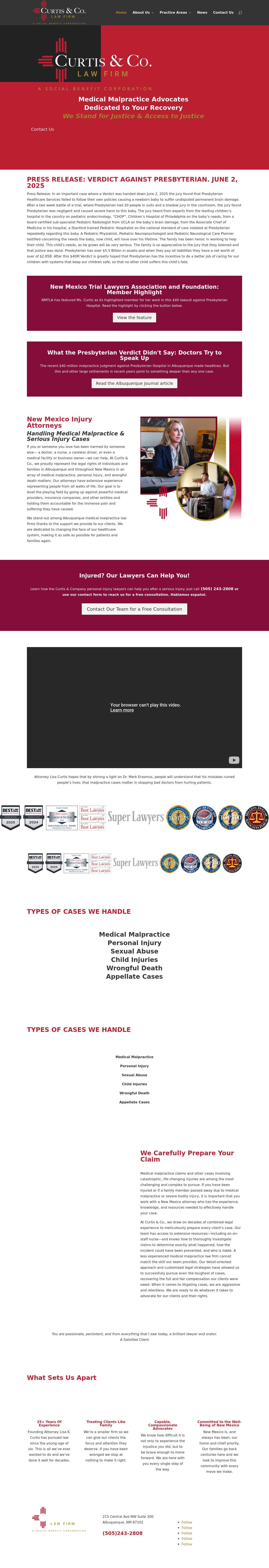 Curtis & Lucero - Albuquerque NM Lawyers