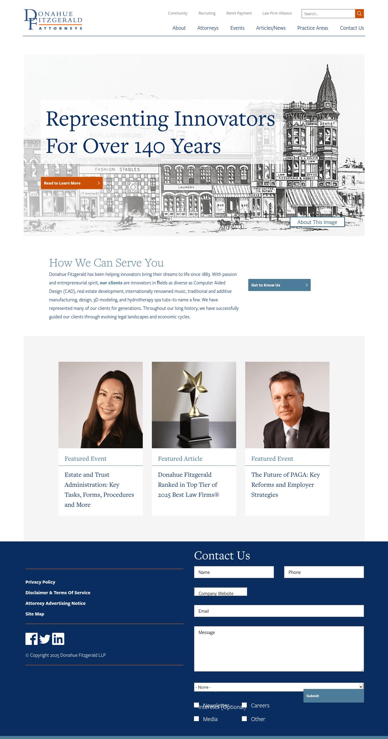 Donahue Fitzgerald LLP - Oakland CA Lawyers