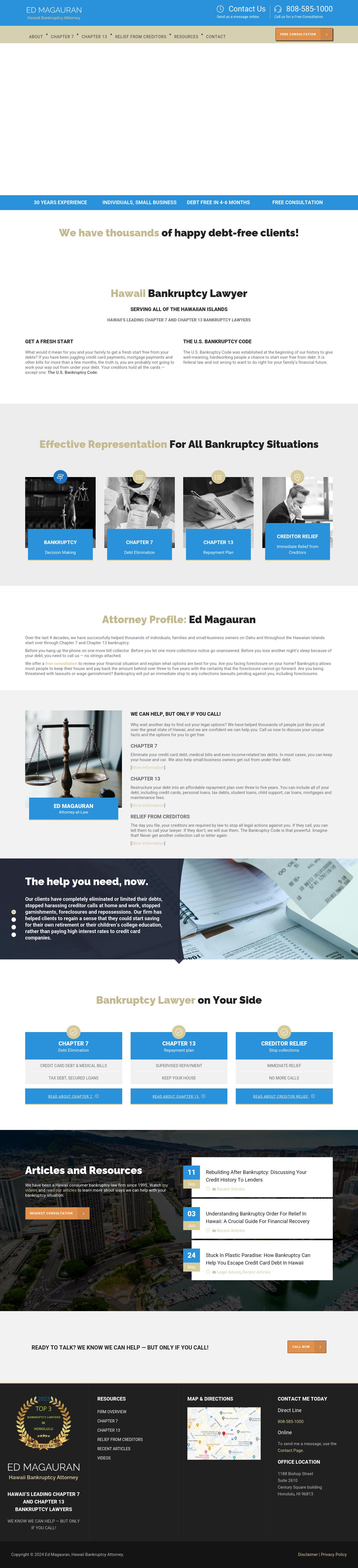 Edward D. Magauran, Attorney-at-Law - Honolulu HI Lawyers