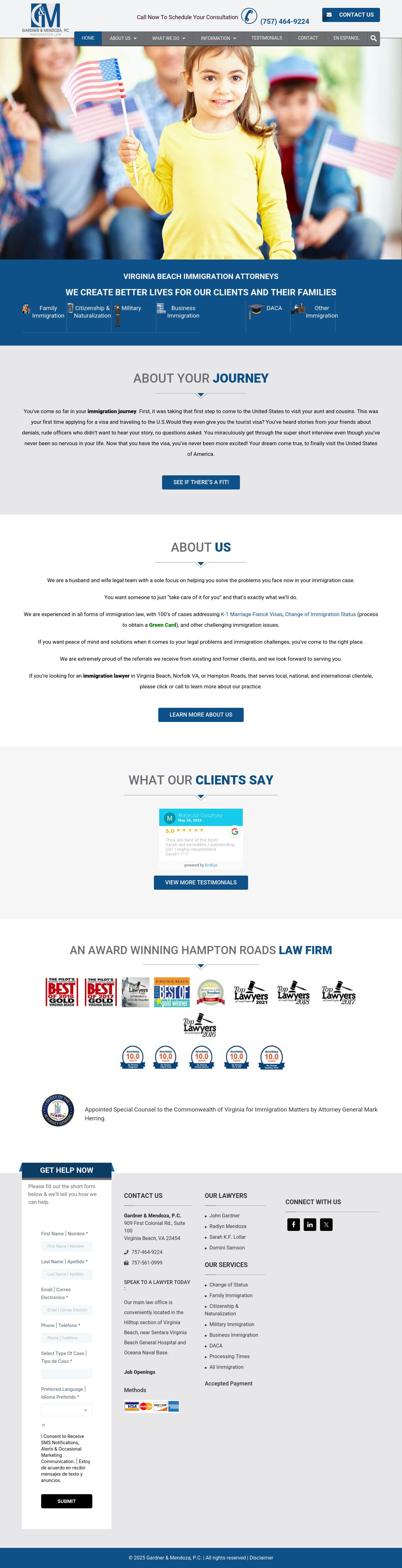 Gardner & Mendoza, PC - Norfolk VA Lawyers