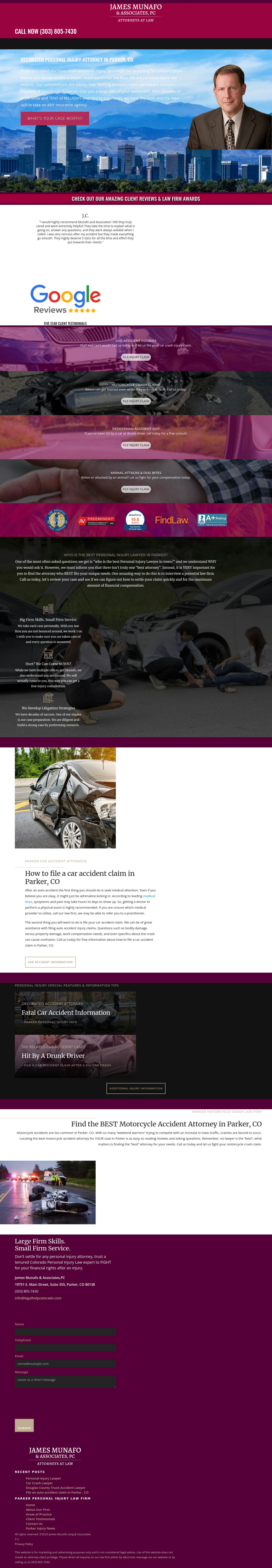 James Munafo & Associates, P.C. - Parker CO Lawyers
