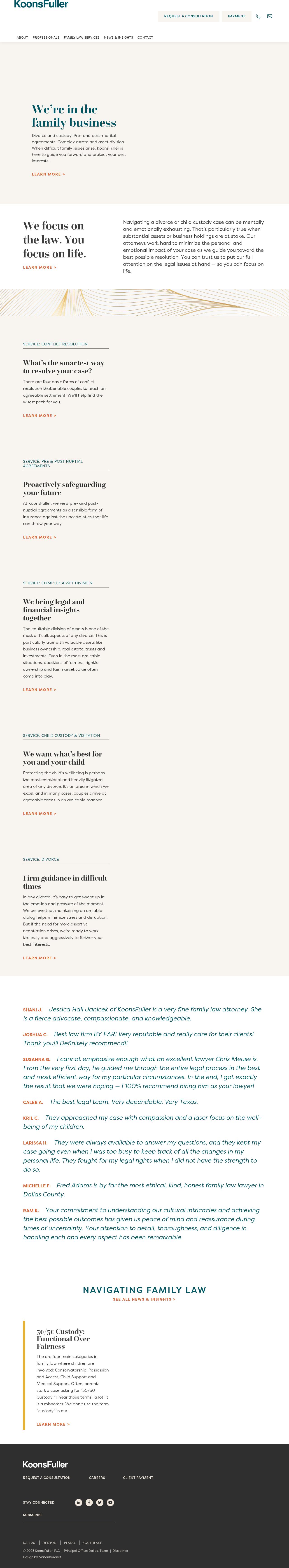 KoonsFuller, PC - Southlake TX Lawyers