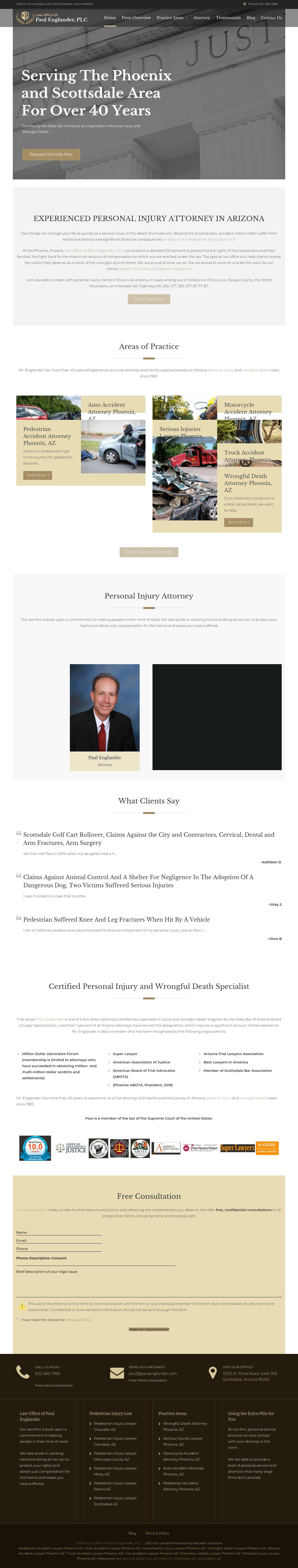 Law Office of Paul Englander, PLC - Phoenix AZ Lawyers