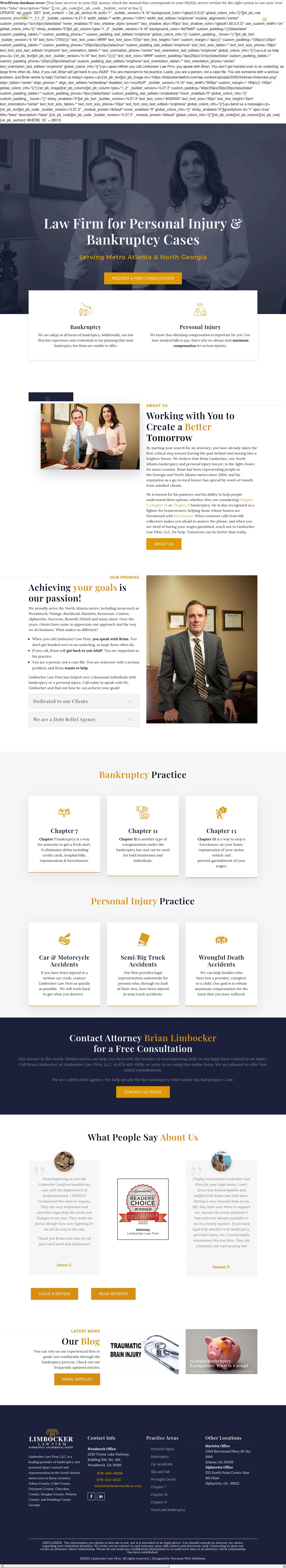 Limbocker Law Firm, LLC - Duluth GA Lawyers