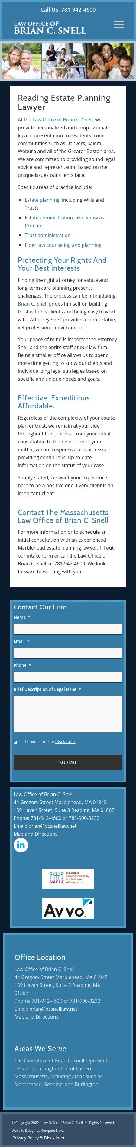 Law Office of Brian C. Snell - Reading MA Lawyers