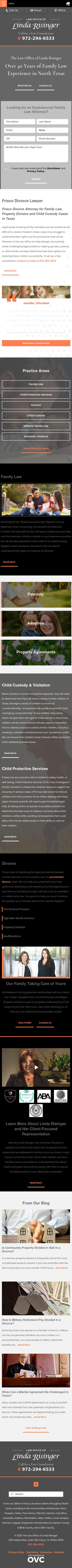 Law Offices of Linda Risinger - Frisco TX Lawyers