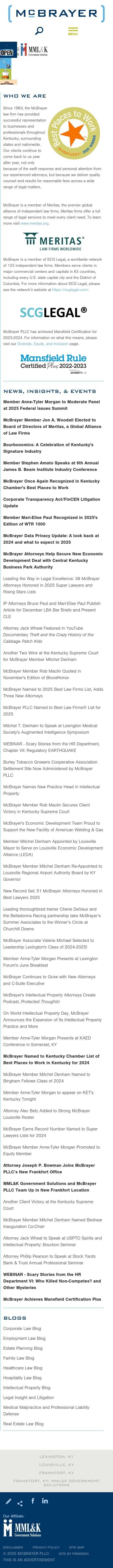 McBrayer, McGinnis, Leslie & Kirkland, PLLC - Greenup KY Lawyers