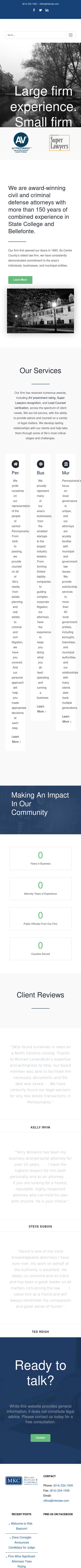 Miller, Kistler & Campbell - Bellefonte PA Lawyers