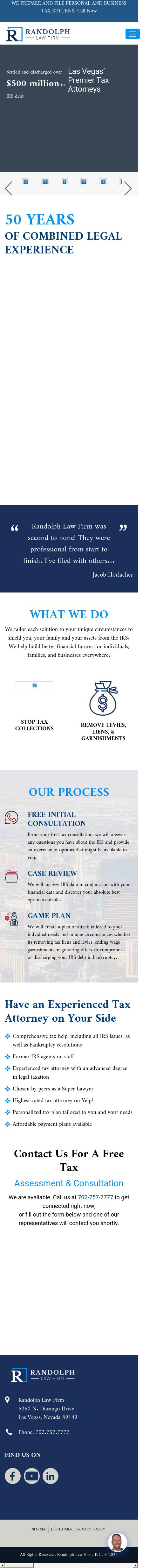 Randolph Law Firm, P.C. - Las Vegas NV Lawyers