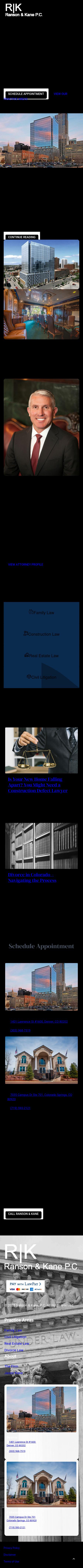 Ranson & Kane, P.C. - Colorado Springs CO Lawyers