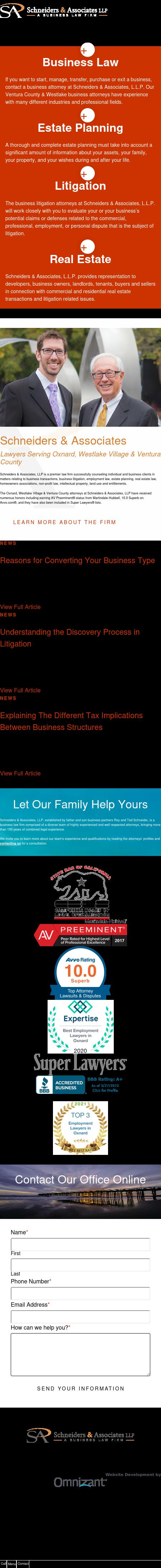 Schneiders & Associates, L.L.P. - Oxnard CA Lawyers