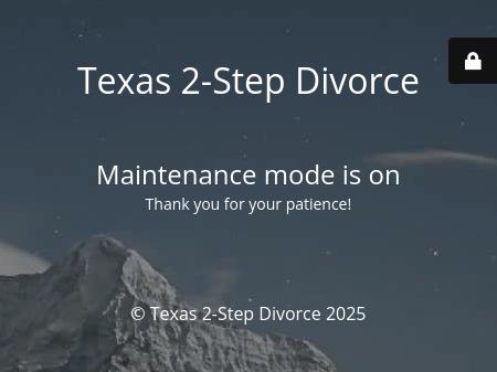 Texas 2-Step Divorce  - Fort Worth TX Lawyers