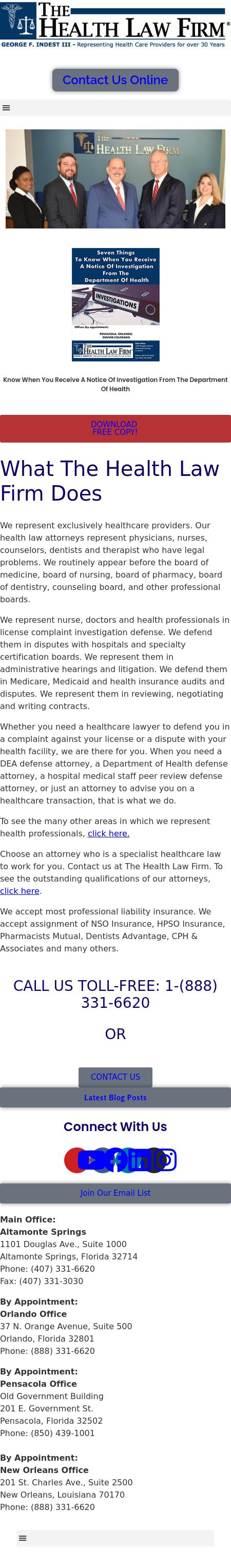 The Health Law Firm - Fort Collins CO Lawyers