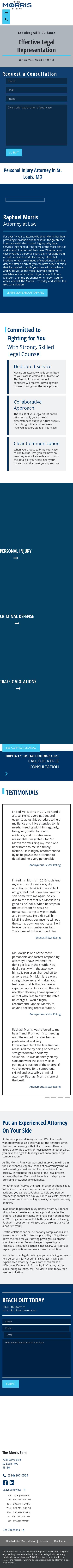 The Morris Firm, LLC - Saint Louis MO Lawyers