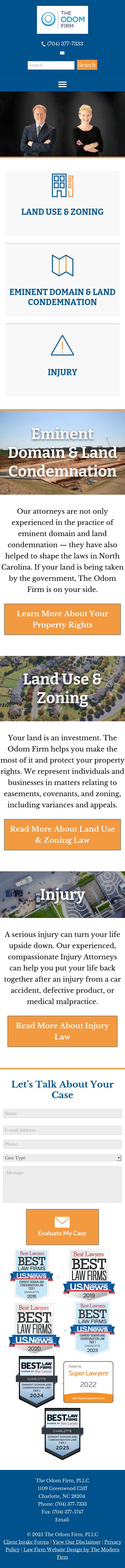 The Odom Firm, PLLC - Charlotte NC Lawyers