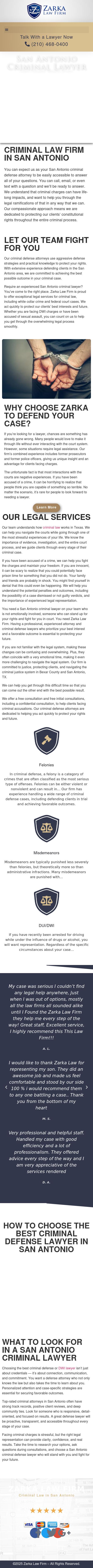 Zarka Law Firm, PLLC - San Antonio TX Lawyers
