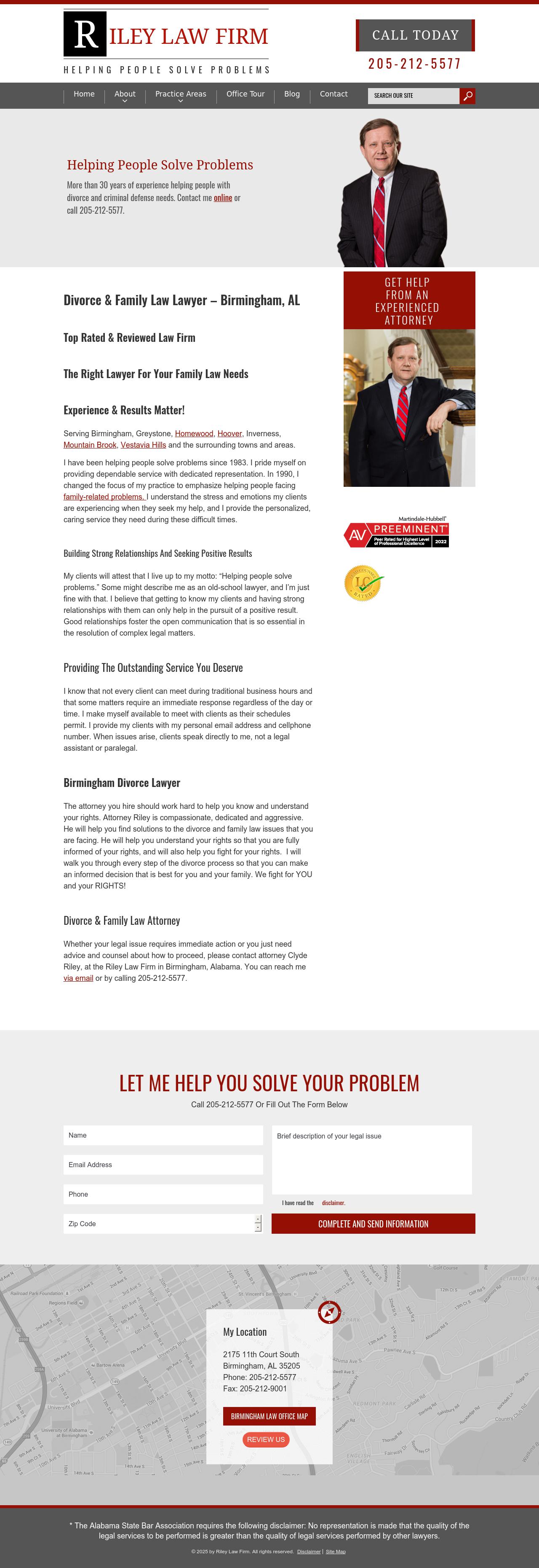 Riley Law Firm - Birmingham AL Lawyers