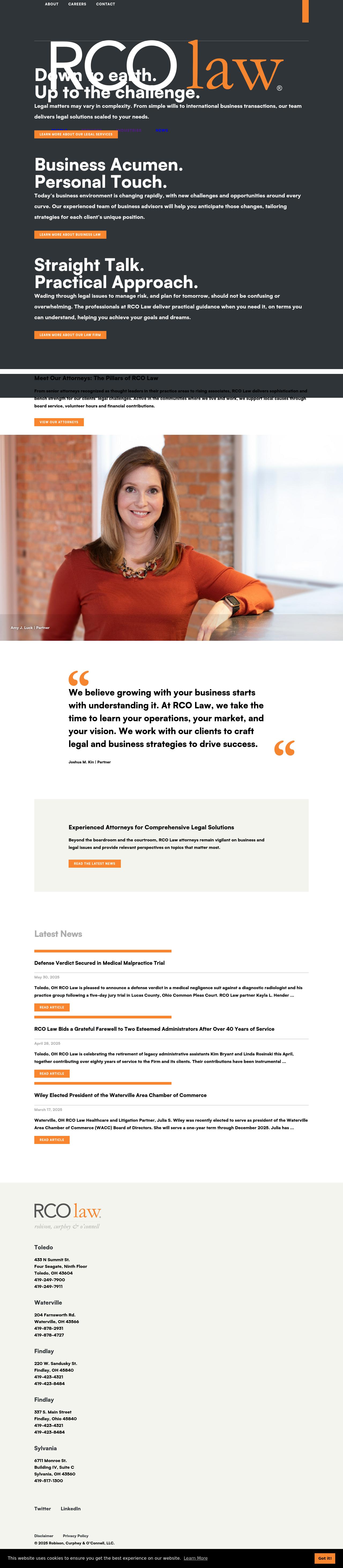 Robison, Curphey & O'Connell, LLC - Waterville OH Lawyers