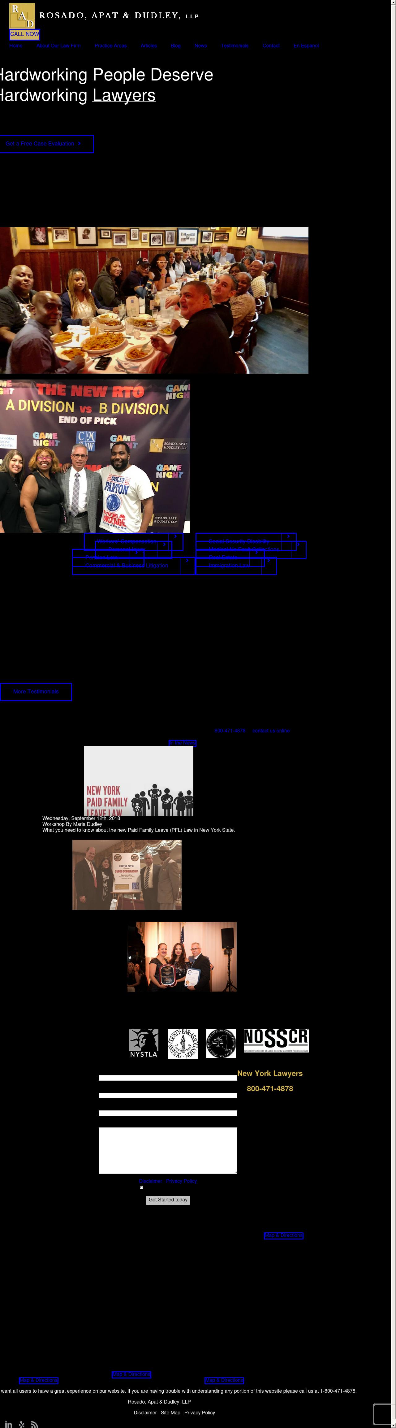 Rosado, Chechanover, Apat & Dudley, LLP - Jackson Heights NY Lawyers