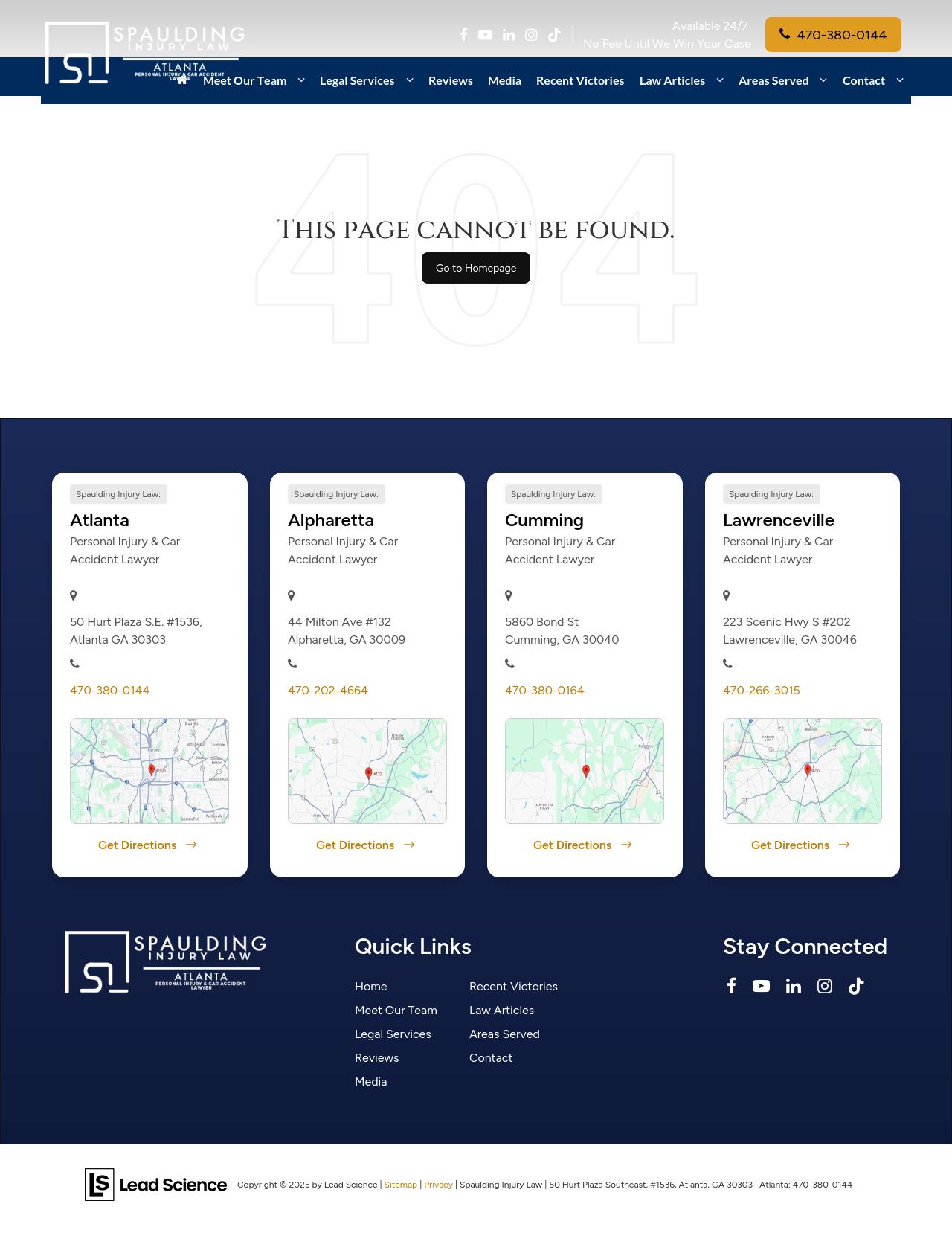 Spaulding Injury Law - Cumming GA Lawyers