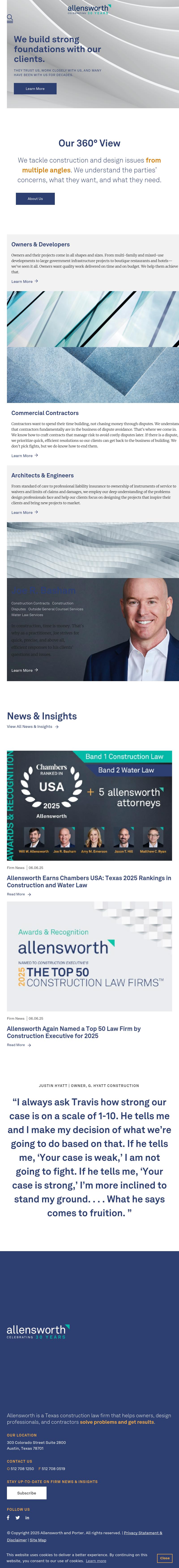 Allensworth and Porter, L.L.P. - Austin TX Lawyers