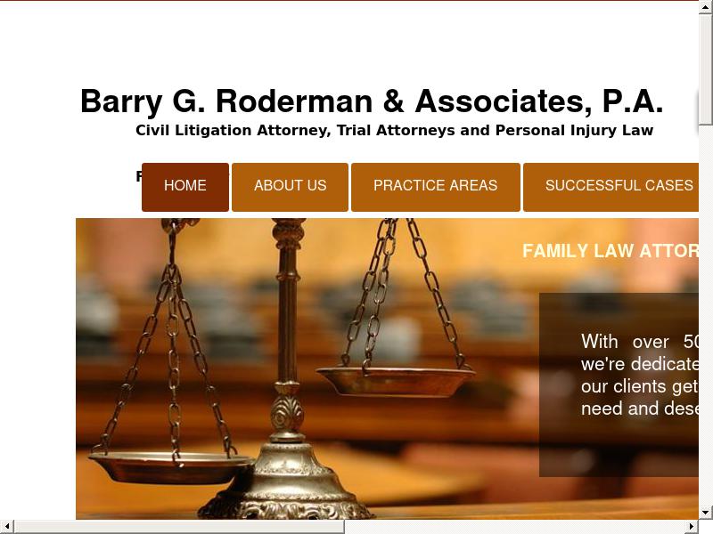 Barry G. Roderman & Associates, P.A. - Boca Raton FL Lawyers