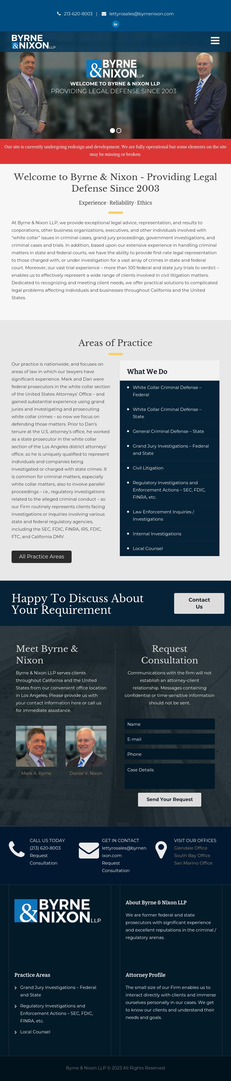 Byrne & Nixon LLP - Los Angeles CA Lawyers