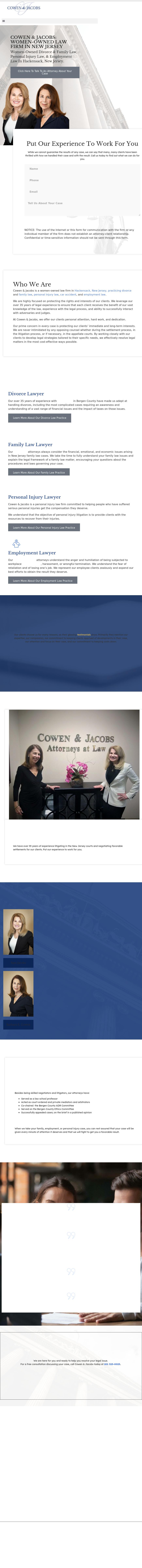 Cowen & Jacobs - Hackensack NJ Lawyers