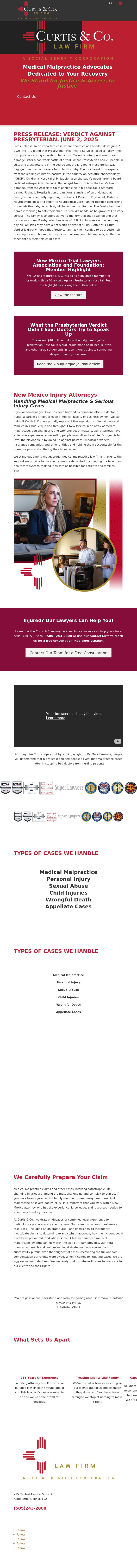 Curtis & Lucero - Albuquerque NM Lawyers