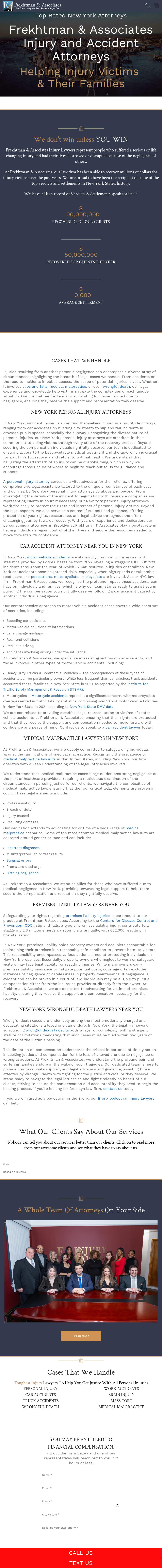 Frekhtman & Associates - Bronx NY Lawyers