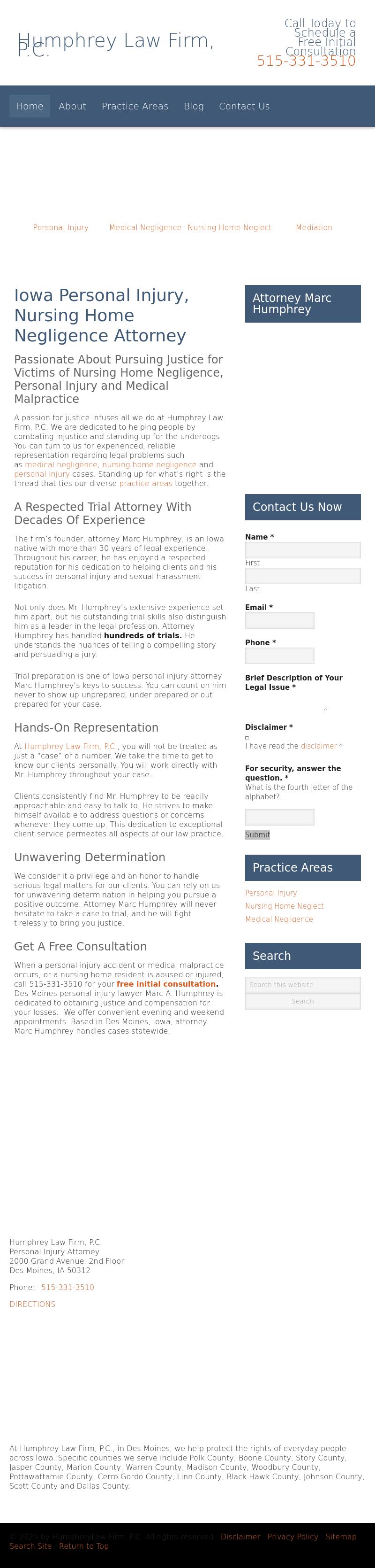 Humphrey Law Firm, P.C. - Des Moines IA Lawyers