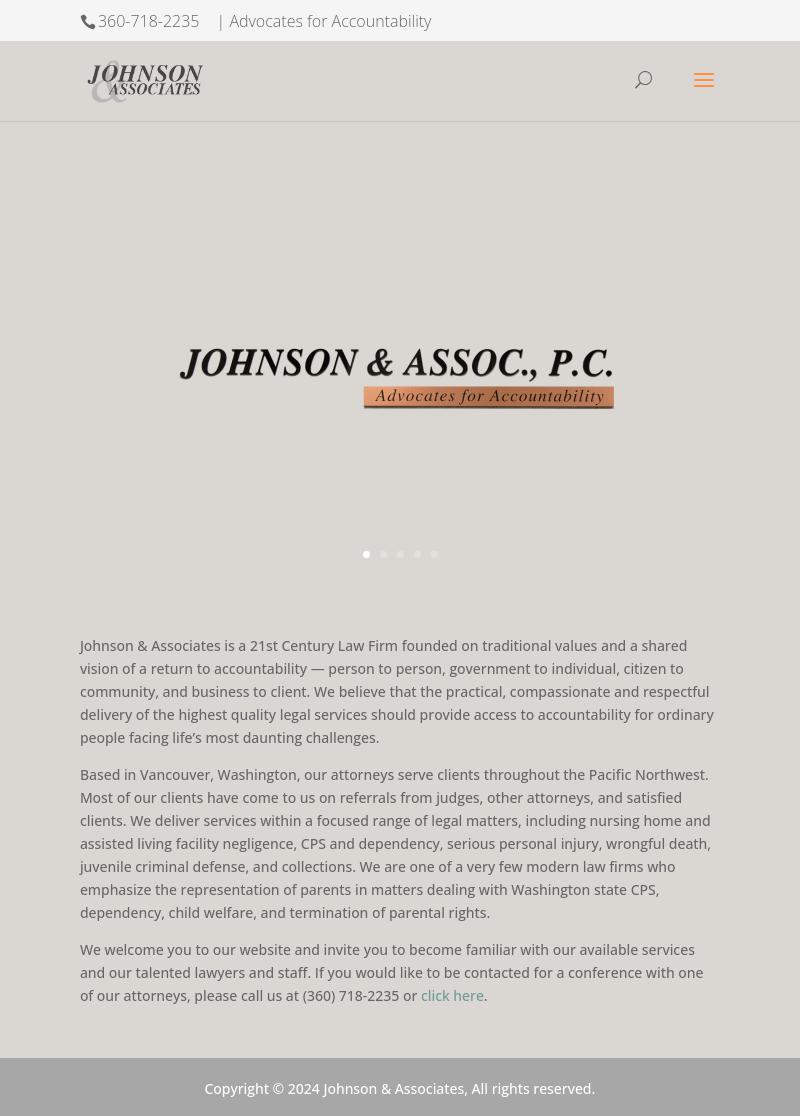 Johnson & Associates Law Offices, P.C. - Vancouver WA Lawyers