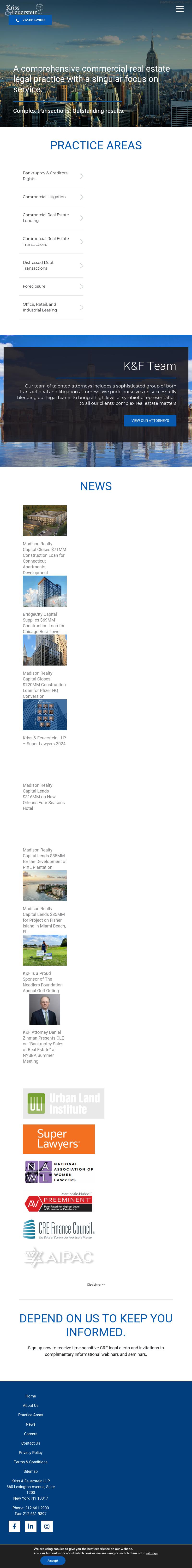 Kriss & Feuerstein LLP - New York NY Lawyers