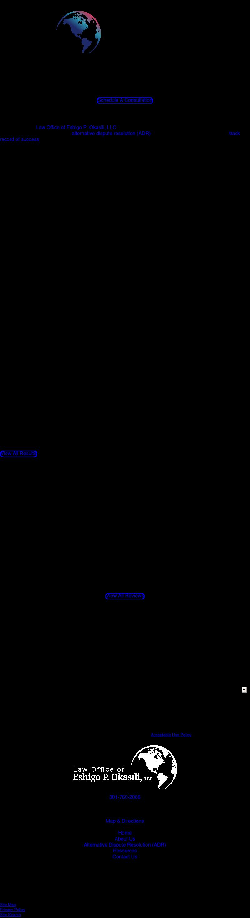 Law Office of Eshigo P. Okasili, LLC - Silver Spring MD Lawyers