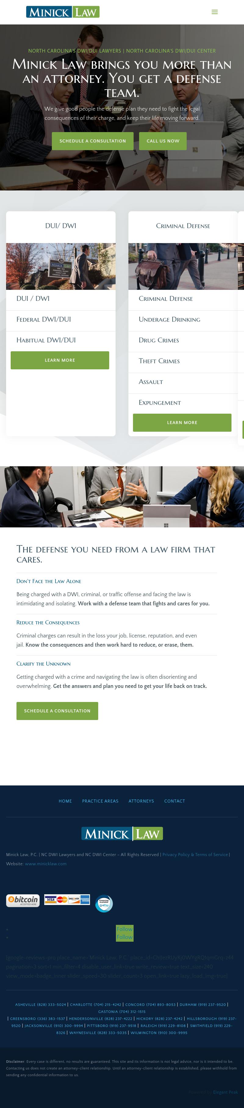 Minick Law - Wilmington NC Lawyers