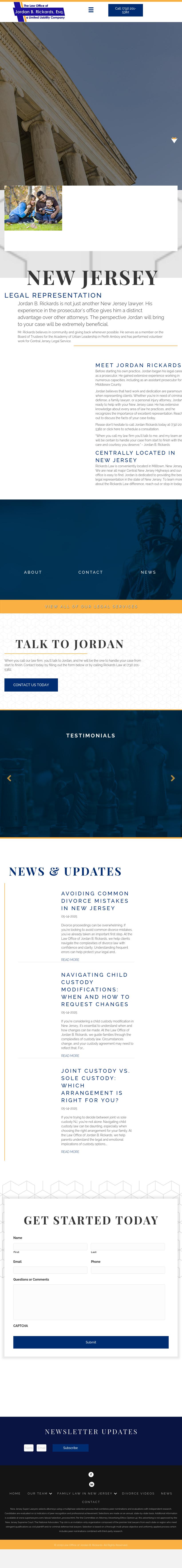 The Law Office of Jordan B. Rickards - Milltown NJ Lawyers