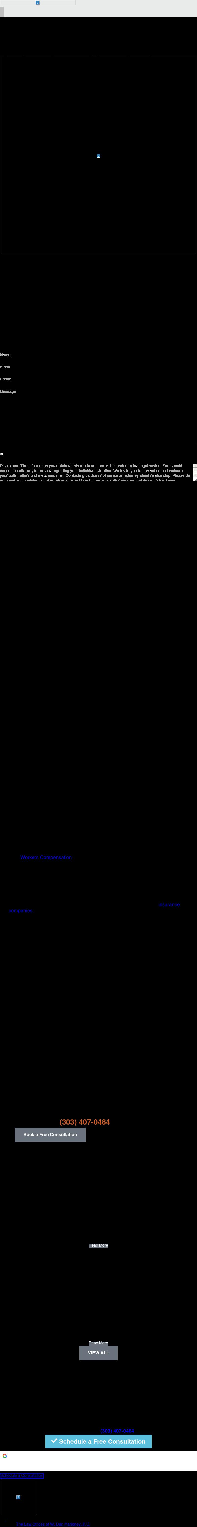 The Law Offices of W. Dan Mahoney, P.C. - Denver CO Lawyers