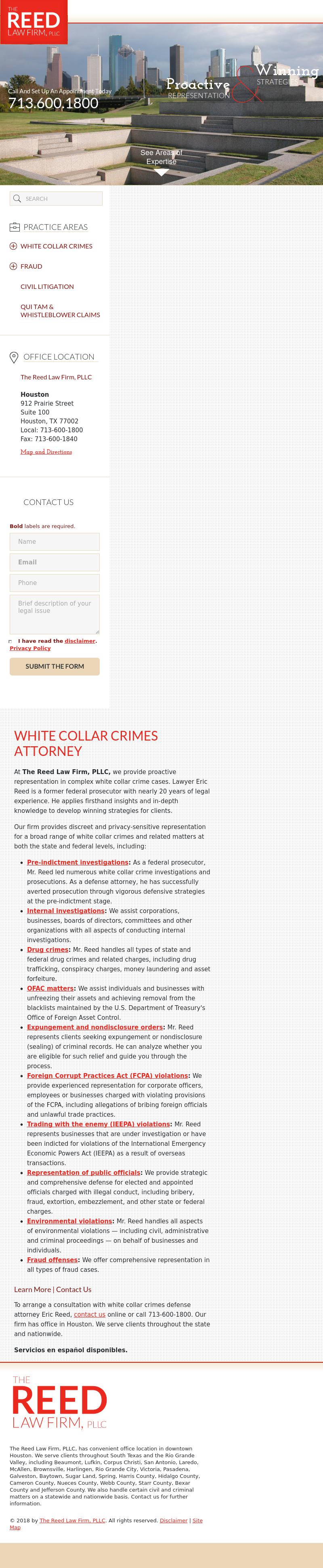 The Reed Law Firm, PLLC - Houston TX Lawyers