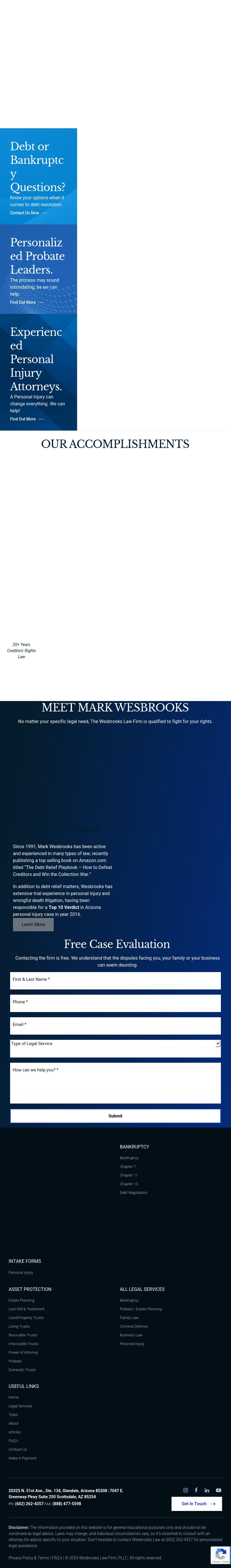 The Wesbrooks Law Firm, PLLC - Scottsdale AZ Lawyers