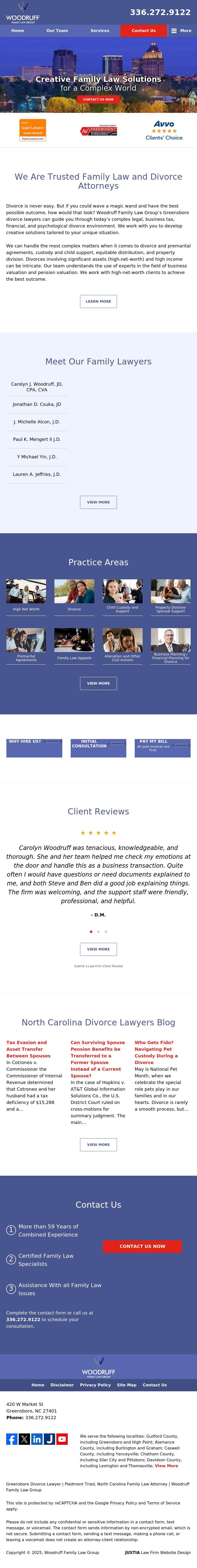 Woodruff Family Law Group - Greensboro NC Lawyers