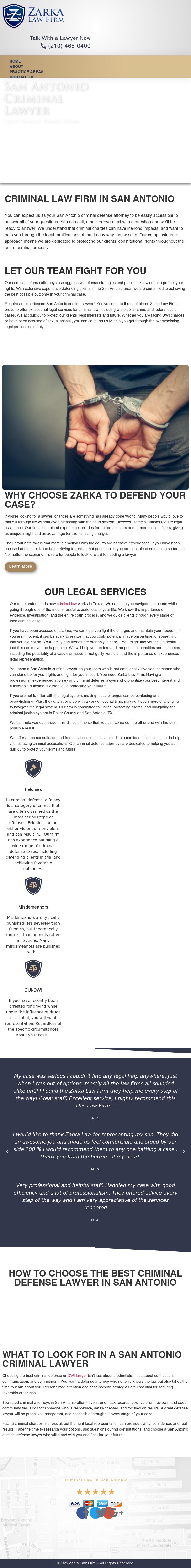 Zarka Law Firm, PLLC - San Antonio TX Lawyers