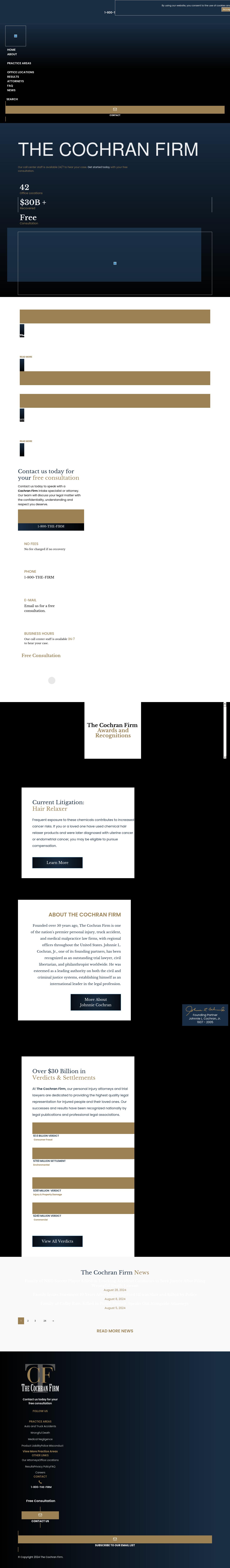 The Cochran Firm - Birmingham AL Lawyers