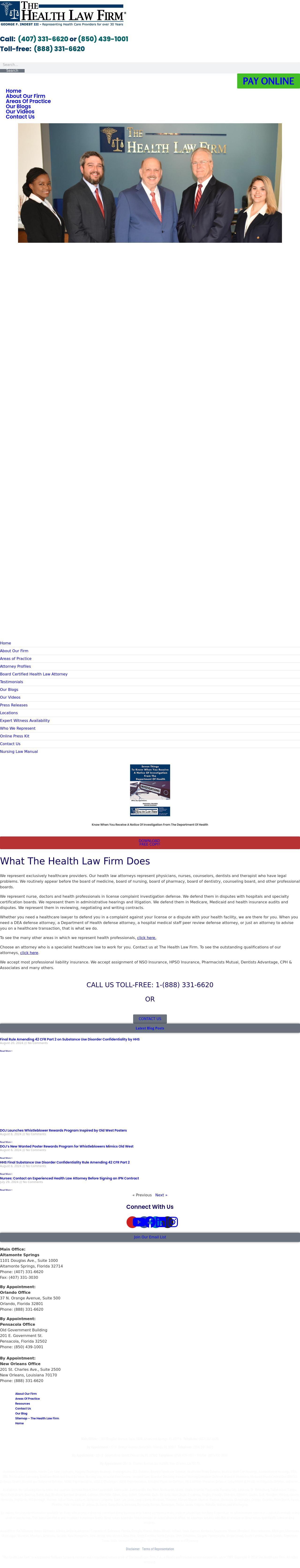 The Health Law Firm - Fort Collins CO Lawyers