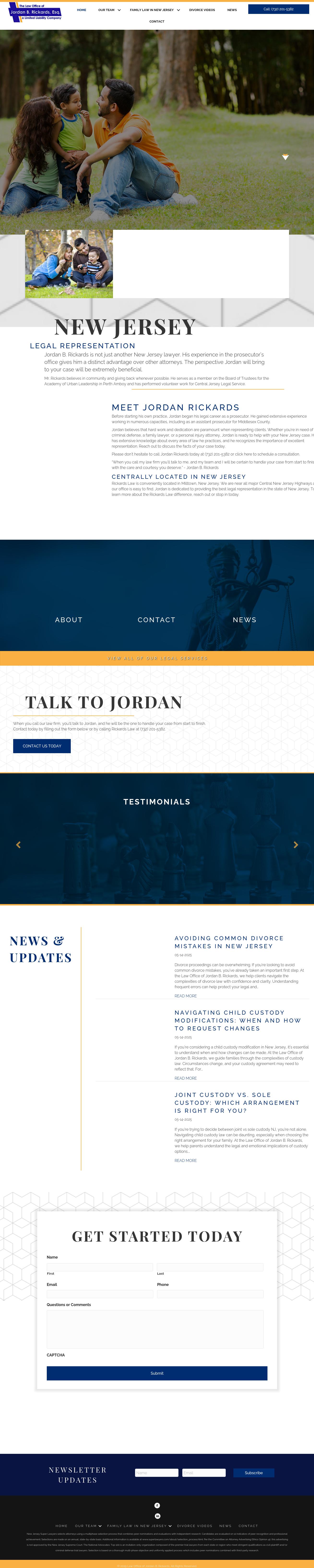 The Law Office of Jordan B. Rickards - Milltown NJ Lawyers