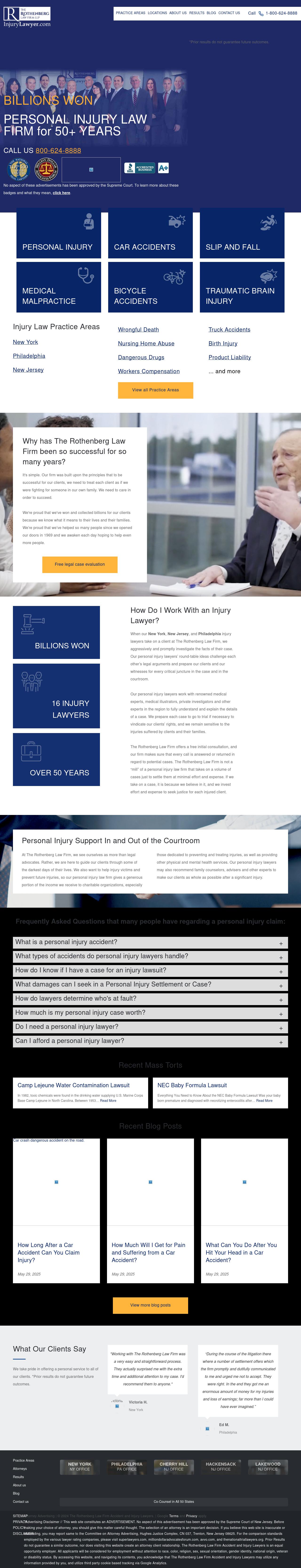 The Rothenberg Law Firm LLP - New York NY Lawyers