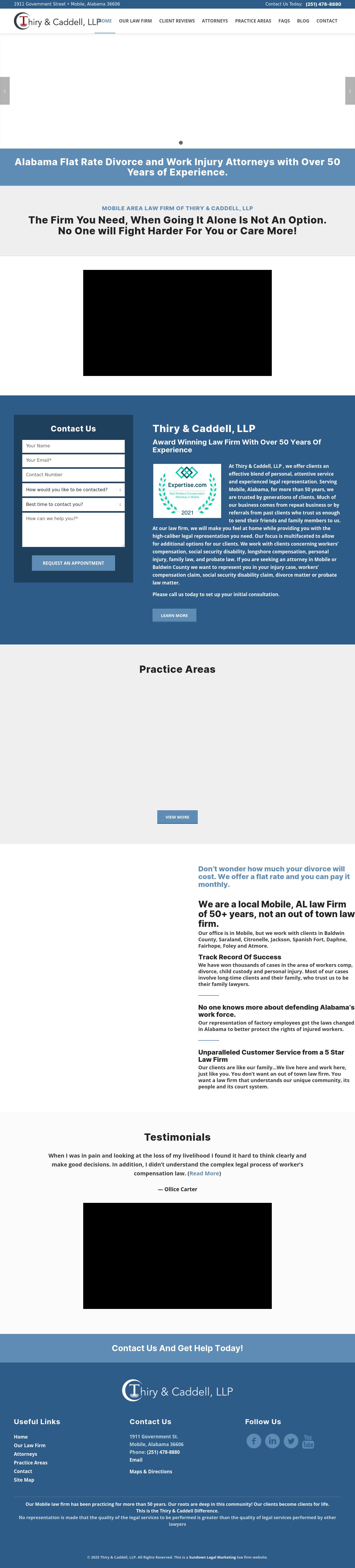 Thiry & Caddell LLP - Mobile AL Lawyers